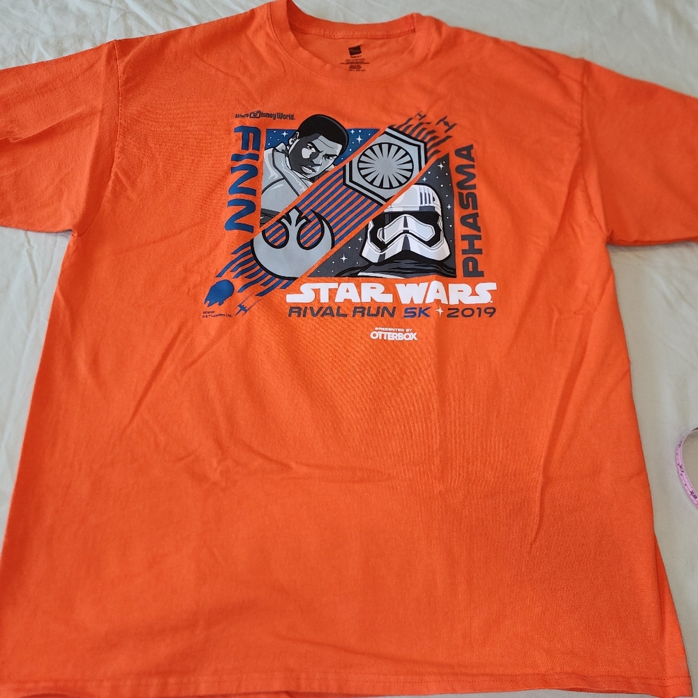 runDisney Star Wars Rival Run 2019 tahirt, 2XL, XXL, Disneyland